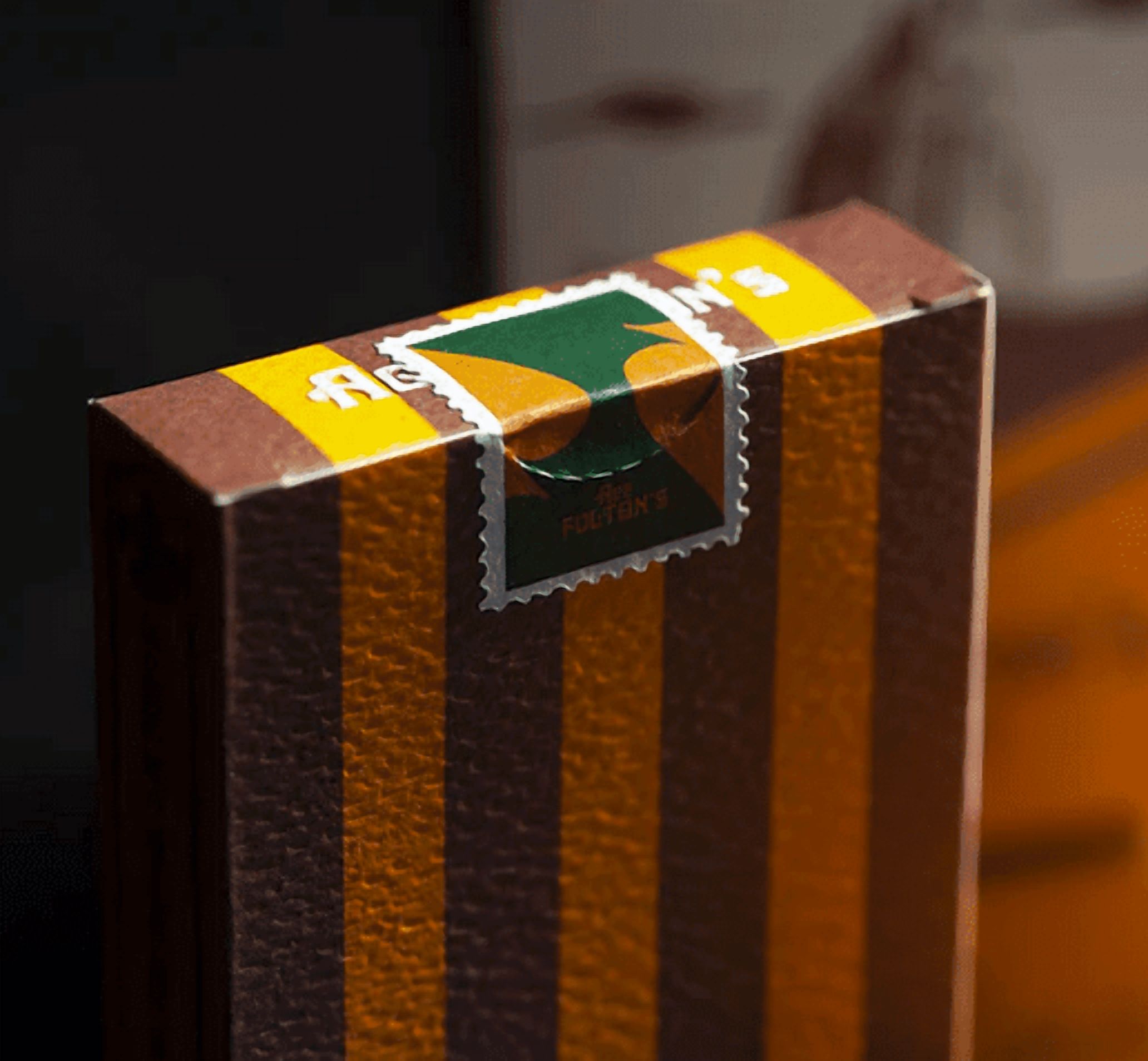 Limited (Green) Gilded Ace Fulton's New Orleans Playing Cards