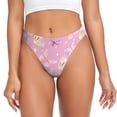 thumbnail image 1 of Balery Butterfly 1 Tangas de Algodón para Mujer con Estampado – Ropa Interior Sexy, Transpirable, G-string-3X-Large, 1 of 6