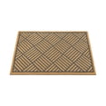 thumbnail image 2 of Coir Door Mat Heavy Duty Non Rubber Backing for Front Door, High Traffic Entrance Rug Traps Dirt, Weather Resistant Outdoor Coco Fiber Doormat, 2 of 6