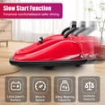 thumbnail image 5 of Lohoms 12V Kids Bumper Car, 12V Rechargeable Battery Powered, 360° Rotation Spin Electric Kids Ride On Car, Twins Motor, Parent Remote Control, Safety Belt, Colorful LED Lights, for Boys Girls, Red, 5 of 9