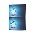thumbnail image 6 of Wukai Butterflies And Waterlily In Water Print Garden Flag 12.5x18 Inch Double Sided Sun-resistant Rain-resistant, Wrinkle-resistant Colorfast(Only Flag), 6 of 7