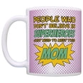 thumbnail image 2 of ThisWear Mothers Day Gift Don't Believe in Superheroes Need Meet Mom Mug 11 ounce 2 Pack Coffee Mugs, 2 of 4