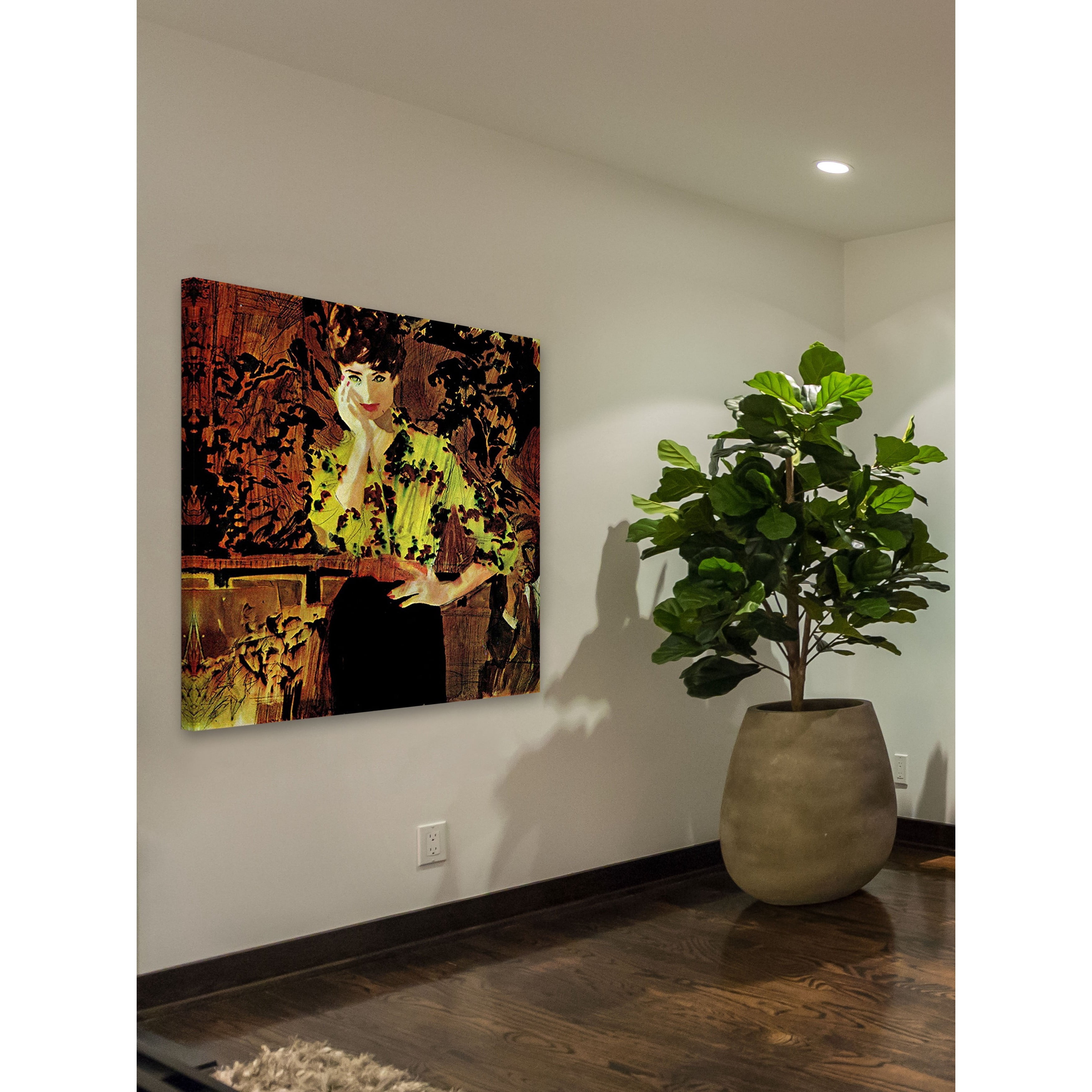 Marmont Hill "The Bonfire" by Joe Cleary Painting Print on Canvas