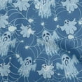 thumbnail image 1 of oneOone Polyester Spandex Medium Blue Fabric Halloween Craft Projects Decor Fabric Printed By The Yard 56 Inch Wide, 1 of 4