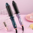 thumbnail image 4 of LANFENG Hair Dryer Brush Hot Air Hair Brush Comb Hot Air Brush Ionic Blow Dryer Curling Straightener for Short Hair Curler And Straightener in One Hair Straightener 2 in 1 Spiral, 4 of 5