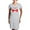 Heather Gray, variant on - Id Rather Be In Canada - Women's Nightshirt