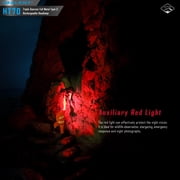 IMALENT HT70 LED Headlamp 3500LM 349M 5000mAh Battery Type-C Rechargeable White Red Light Three-Light Source Headlight
