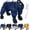 Large, variant on BURIBURI Dog Snowsuit with Attached Boots, 2026 New Pet Walking Legging Boots Waterproof Anti-Slip, Dog Snow Suit with Built in Boot Adjustable Suspenders for Outdoor Winter Snow Hiking (B,Small)