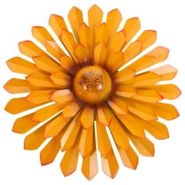 RENACLIPY 1Pcs Iron Flower Wall Sculpture Process Flower Shaped Hanging Decor For Gardens