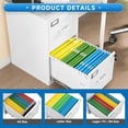 thumbnail image 4 of BYNSOE 2 Drawer File Cabinet with Lock Vertical Filing Storage Cabinet Office Home Steel Vertical File Cabinets for Letter Size File Cabinet Locked,Assembly Required, 4 of 5