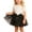 Black, variant on SonxaHe Toddler Girls Skirt Bowknot Polka Dot Sequins Mesh Skirt Children Holiday Loose Ballet Party Skirts Black,Sized 2-3