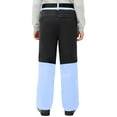thumbnail image 4 of YunPes Boys Girls Softshell Hiking Pants Fleece Lined Skiing Snow Pants Teen Kids Outdoor Trousers Thick Winter Insulated Snowpants, 4 of 7