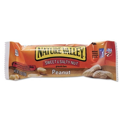 Nature Valley Granola Bars Sweet and Salty Nut Peanut Cereal 1.2 oz Bar 16/Box (SN42067)