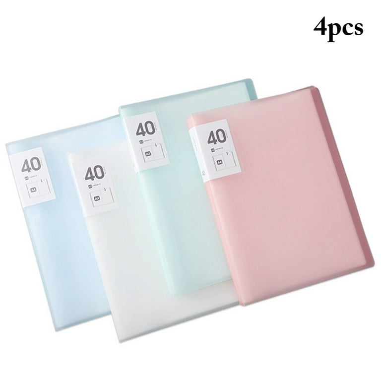 A4 Waterproof PP Foam Clear Book Presentation Folder Display Book - China  A4 40 Pockets Display Book, Clear Book Refillable