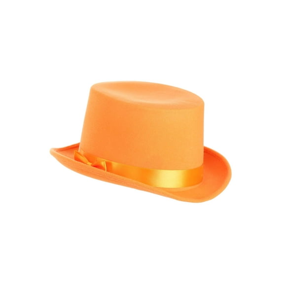 Orange Tuxedo Top Hat