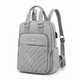 thumbnail image 1 of Mochila Impermeable Antirrobo De Gran Capacidad Para Mujer Gris Malubero Mujer, 1 of 3