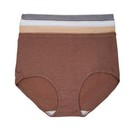 

Hanes Ultimate Women s Comfortsoft Our Softest Panty Brief 4-Pack