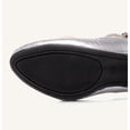 thumbnail image 6 of Msgweeeg Ballet Slippers Character Shoes for Women Female Teacher Latin Dance Shoes for Adult Body Dancing Practice Embossed Patent Leather Oversized Shoes Trendy Mid Heeled Dance Shoes, 6 of 10