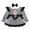 Style1-Black, variant on HCNTES Toddler Baby Girls Dress Long Sleeve Fall Winter Dress Santa with Headband(Purple,0-3 Months)