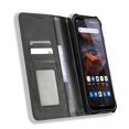 thumbnail image 2 of Pour Oukitel Wp19 Étui Texture Rétro Absorption Magnétique Portefeuille Mosaïque Support Housse de Protection, 2 of 5
