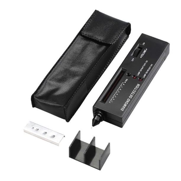 Portable Diamonds Testing Pen Diamonds Discriminator Pen ABS Texture for Novice and Expert Jewelers with LED Display