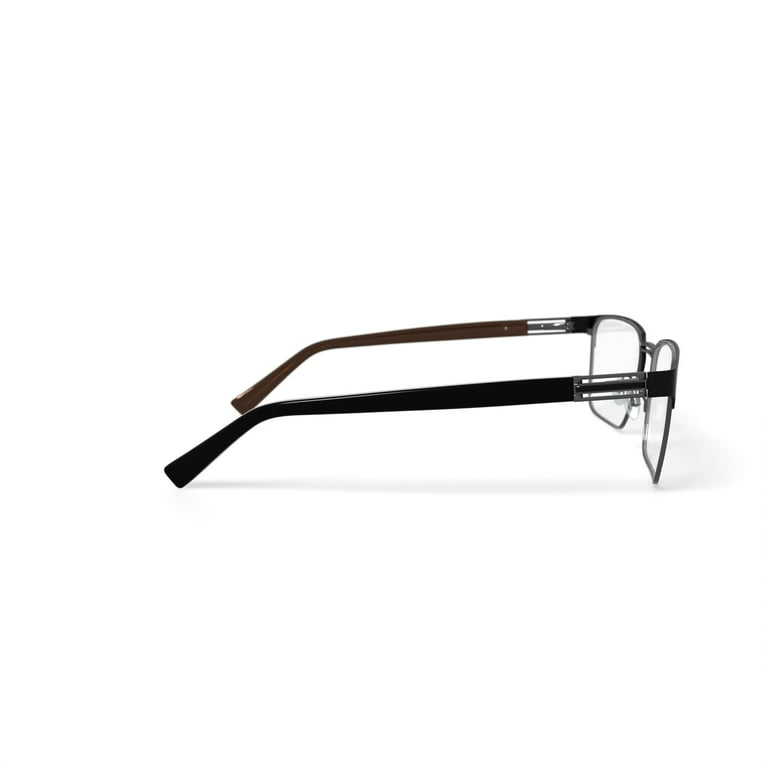 RANDY Part iii \"GREY×NAVY\" Randy Jackson Men's RJ1103 Prescription Eyeglasses with Case