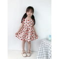 thumbnail image 5 of Girls Dresses Summer Cartoon Short Bubble Sleeve Print Princess Dress Outfits Clothes Summer Dress,Size 18 Months-24 Months, 5 of 9