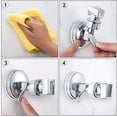 thumbnail image 5 of Soporte de ducha con rotación de 360 ​​°, soporte de ducha con ventosa ajustable sin perforación para accesorio de cabezal de ducha de baño JAMW Sencillez, 5 of 5
