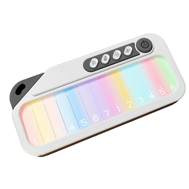 Fesfesfes Clavier Électronique Coloré Écran Tactile Boîte à Musique Éducative Apprentissage Précoce Instrument de Musique pour Enfants Boîte à Piano Jouet