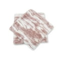 thumbnail image 2 of Home Soft Things Jacquard Faux Fur 2 Piece Throw Pillow Cover Set - Pink - 20" x 20", 2 of 7