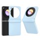 thumbnail image 1 of For ZTE nubia Flip 5G Case Hinge Shockproof Protection Hard PC Phone Cover, 1 of 5