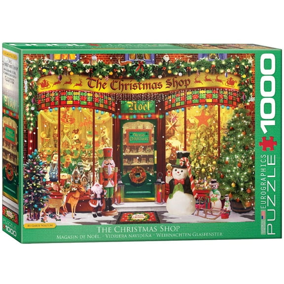 Eurographics the Christmas Shop by Paul Normand 1000 Pc