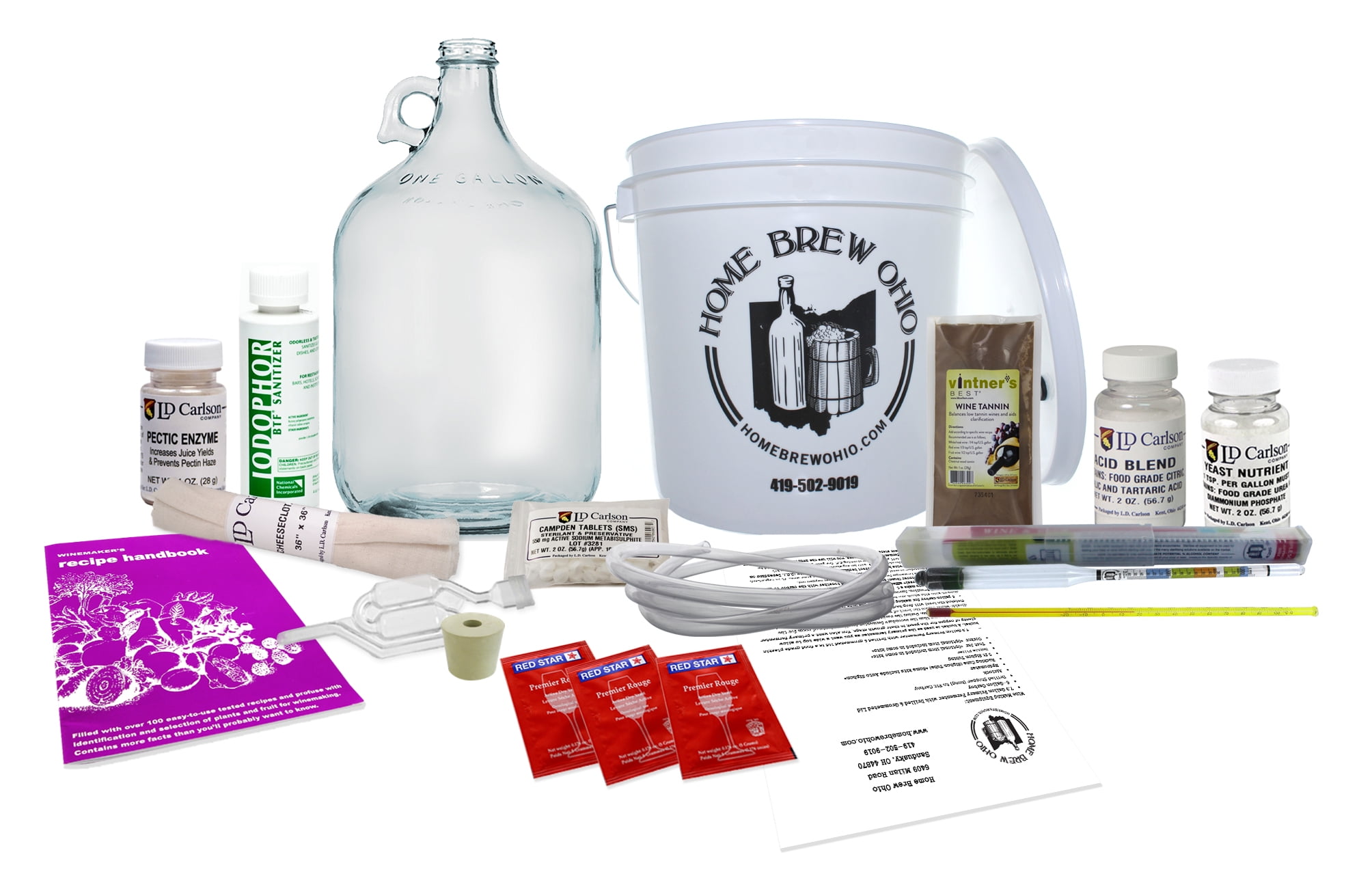 Deluxe Fruit Wine Making Kit