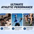 thumbnail image 3 of Mqamex Athletic Low Ankle Socks for Men Running with Arch Support, 6 Pairs Sizes 6-13, 3 of 7