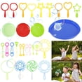 thumbnail image 1 of Juego De Varitas De Burbujas De 28 Piezas, Juego De Herramientas Para Hacer Palos Para Hacer Burbujas De Jabón, Regalo Para Niños, Juegos De Fiesta De Cumpleaños, Juguetes Verdes Muyoka Hogar, 1 of 6