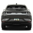 thumbnail image 4 of iPick Image for Ford Mustang Mach-E Black Insert Black Stainless Steel License Plate Frame, Official Licensed, 4 of 6