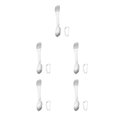 thumbnail image 2 of Inteprter Spork de acero inoxidable 5 en 1 cuchillo abrebotellas fruta vajilla utensilios de cocina cubiertos para acampar al aire libre plata Type2 NO2, 2 of 6