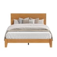 thumbnail image 6 of GALANO Layton 3-Piece Queen Wood Bedroom Set with Nightstand Amber Walnut, 6 of 6