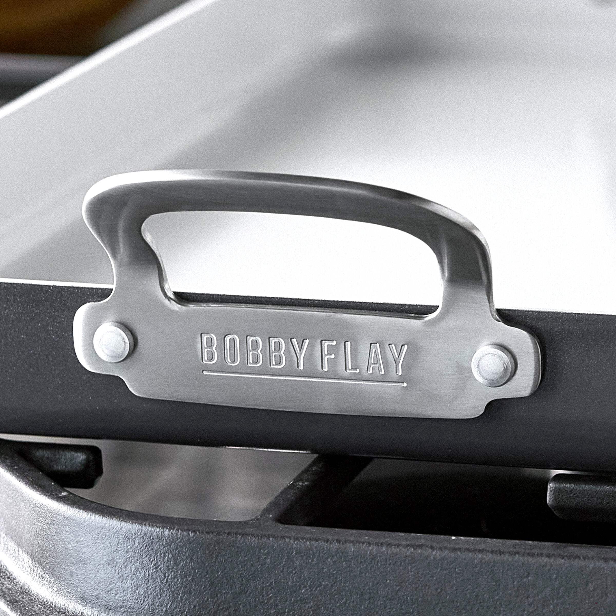 GreenPan Bobby Flay 18" x 11" Nonstick Double Burner Griddle, Cream