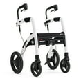 thumbnail image 4 of Rollz Motion 2-n-1, A Rollator Transport Chair - Lightweight, Regular - Island Blue, 4 of 4