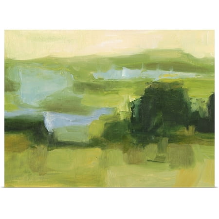 Great BIG Canvas | "Emerald Wetlands I" Art Print - 24x18
