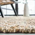 thumbnail image 4 of SAFAVIEH Natural Fiber Vivian Geometric Area Rug, Natural/Grey, 3' x 5', 4 of 8