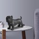thumbnail image 5 of Escultura de Perro de Simulación creativa Colco Estatua de mesa color Negro, 5 of 8