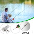 thumbnail image 2 of Utoimkio 20 Pcs Fishing Steel Wire Line Trace Coating Wire Leader Coating Jigging Wire Lead Fish Jigging Line Fishing Wire Stainless Steel Leader Wire Fishing Accessories, 2 of 7