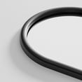 thumbnail image 6 of 64"x21" Wood Ladder Arched Floor Mirror Full Length Mirror,Black, 6 of 6