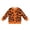 00&Gold209, variant on Girls Leopard Print Sweater Cardigan Fall Long Sleeve Sweater, Brown, Sizes 5-14