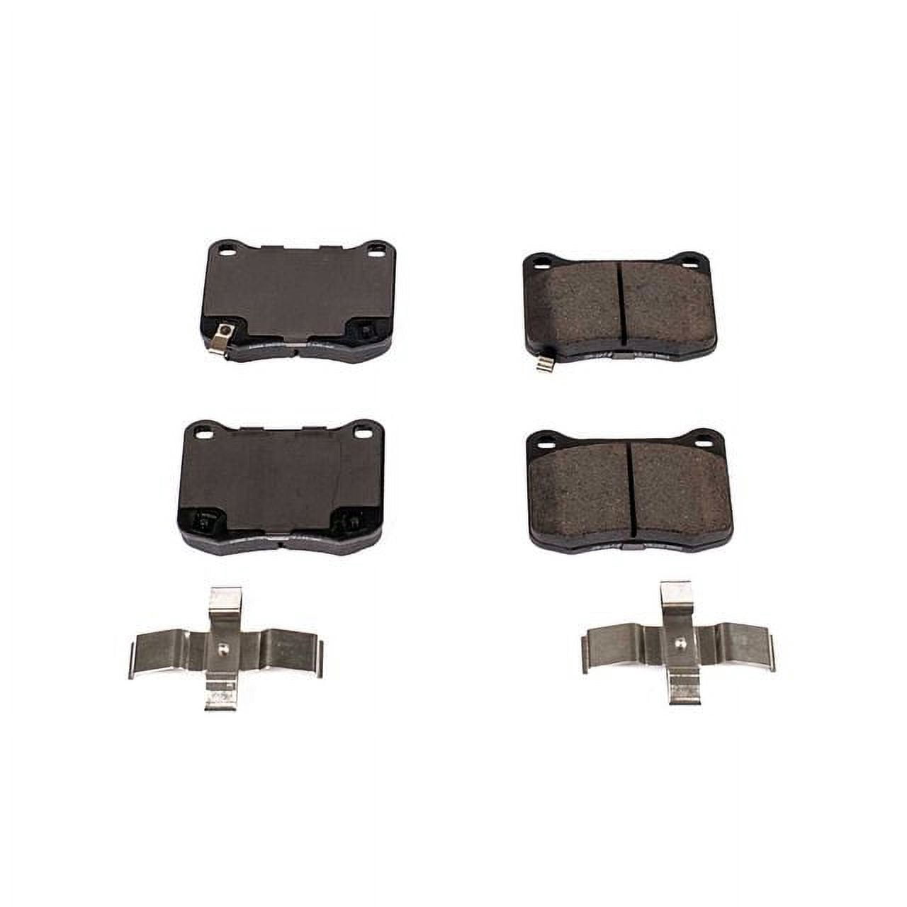 PowerStop 17-1366 Z17 Evolution Clean Ride Ceramic Brake Pads with