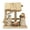 1, variant on Christ Nativity Resin Statue House Set Church Decorative Ornament Supplies for Home Church Desktop Decoration Gift
