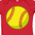 thumbnail image 4 of Inktastic Personalized Softball Boys or Girls Baby Bodysuit, 4 of 5
