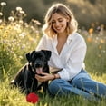 thumbnail image 3 of TIELUTT Smart Interactive Dog Toy Automatic Moving Bouncing and Stimulation E TPU Silent Foam Material Dog Christmas for 2 Indestructible Tug of War Dog for Bo Dogs Dog Bundle Durable Leather Dog for, 3 of 7